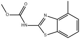 methyl (4-methylbenzo[d]thiazol-2-yl)carbamate 구조식 이미지