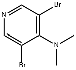 3,5-Dibromo-N,N-dimethylpyridin-4-amine Structure