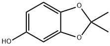 2,2-dimethylbenzo[d][1,3]dioxol-5-ol Structure