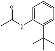 N-(2-tert-butylphenyl)acetamide 구조식 이미지