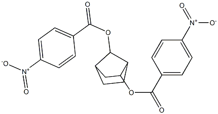 Bicyclo[2.2.1]heptane-2,7-diol bis(4-nitrobenzoate) Structure