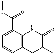 Methyl 3-methyl-2-oxo-1,2,3,4-tetrahydroquinoline-3-carboxylate Structure