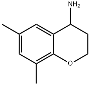 6,8-DIMETHYL-3,4-DIHYDRO-2H-1-BENZOPYRAN-4-AMINE Structure