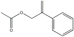 2-phenylallyl acetate 구조식 이미지