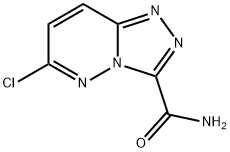 6-Chloro-[1,2,4]triazolo[4,3-b]pyridazine-3-carboxamide Structure