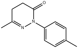 6-Methyl-2-(p-tolyl)-4,5-dihydropyridazin-3(2H)-one Structure