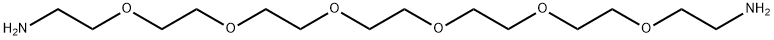 3,6,9,12,15,18-Hexaoxaeicosane-1,20-diamine Structure
