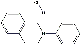 2-phenyl-1,2,3,4-tetrahydroisoquinoline hydrochloride Structure