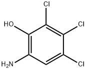 6-Amino-2,3,4-trichlorophenol Structure