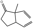 2-Methyl-2,3-divinylcyclopentanone Structure
