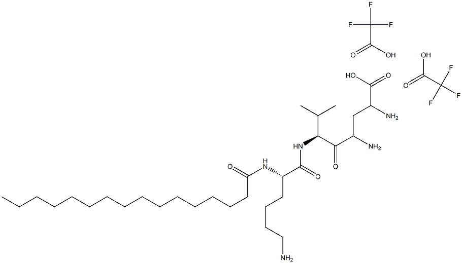 팔미토일다이펩타이드-5다이아미노하이드록시부틸레이트 구조식 이미지