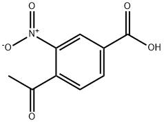 4-Acetyl-3-nitrobenzoic acid Structure