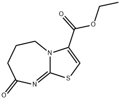 8-Oxo-5,6,7,8-tetrahydro-thiazolo[3,2-a][1,3]diazepine-3-carboxylicacidmethyl ester Structure