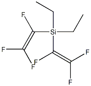 Silane, diethylbis(trifluoroethenyl)- 구조식 이미지