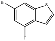 6-Bromo-4-fluorobenzo[b]thiophene Structure