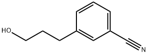 3-(3-hydroxypropyl)benzonitrile Structure