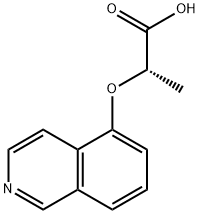 (2S)-2-(isoquinolin-5-yloxy)propanoic acid Structure