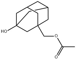 (3-hydroxyadamantan-1-yl)methyl acetate Structure