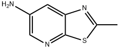 2-methyl-Thiazolo[5,4-b]pyridin-6-amine 구조식 이미지
