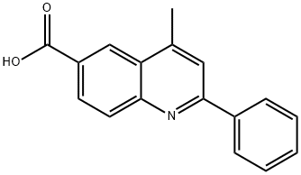 4-Methyl-2-phenylquinoline-6-carboxylic acid Structure