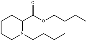 butyl 1-butylpiperidine-2-carboxylate Structure