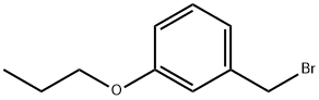 1-(bromomethyl)-3-propoxybenzene 구조식 이미지