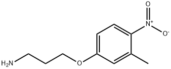 3-(3-Methyl-4-nitrophenoxy)propan-1-amine 구조식 이미지