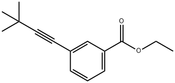 ethyl 3-(3,3-dimethylbut-1-yn-1-yl)benzoate 구조식 이미지