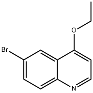 6-Bromo-4-ethoxyquinoline Structure