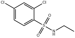 2,4-dichloro-N-ethylbenzenesulfonamide 구조식 이미지