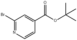 tert-butyl 2-bromoisonicotinate 구조식 이미지