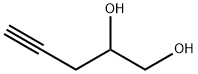 4-Pentyne-1,2-diol Structure