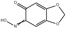 (E)-6-(hydroxyimino)benzo[d][1,3]dioxol-5(6H)-one Structure