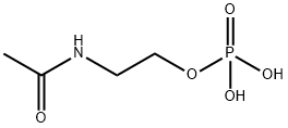 2-Acetamidoethyl phosphate Structure