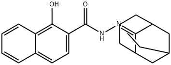 N'-(adamantan-2-ylidene)-1-hydroxy-2-naphthohydrazide Structure