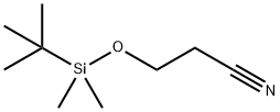 3-[[(1,1-dimethylethyl)dimethylsilyl]oxy]Propanenitrile Structure