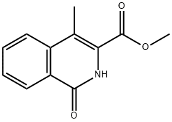 methyl 4-methyl-1-oxo-1,2-dihydroisoquinoline-3-carboxylate 구조식 이미지