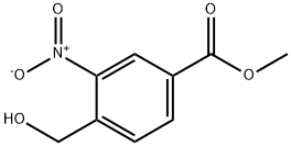 methyl 4-(hydroxymethyl)-3-nitrobenzoate Structure