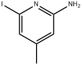 6-Iodo-4-methylpyridin-2-amine Structure