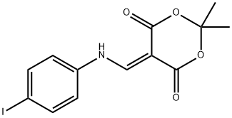 5-[[(4-iodophenyl)amino]methylene]-2,2-dimethyl-1,3-dioxane-4,6-dione