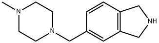 5-(4-methyl-piperazin-1-ylmethyl)-2,3-dihydro-1H-isoindole 구조식 이미지