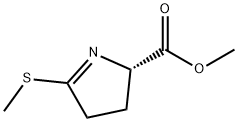 (S)-Methyl 5-(Methylthio)-3,4-Dihydro-2H-Pyrrole-2-Carboxylate Structure