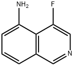 4-fluoroisoquinolin-5-amine 구조식 이미지