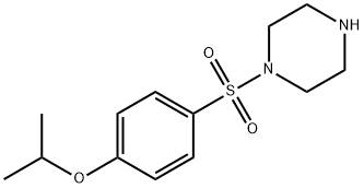 1-[[4-(1-methylethoxy)phenyl]sulfonyl]Piperazine Structure