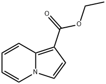 1-INDOLIZINECARBOXYLIC ACID ETHYL ESTER Structure