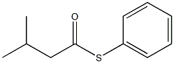 3-methyl-1-(phenylsulfanyl)butan-1-one Structure