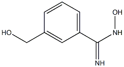 N-hydroxy-3-(hydroxymethyl)benzamidine Structure