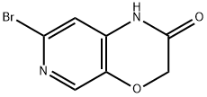 7-bromo-1H-Pyrido[3,4-b][1,4]oxazin-2(3H)-one Structure