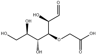 3-O-Carboxymethyl-D-glucose Structure