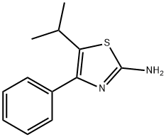 5-isopropyl-4-phenylthiazol-2-amine Structure